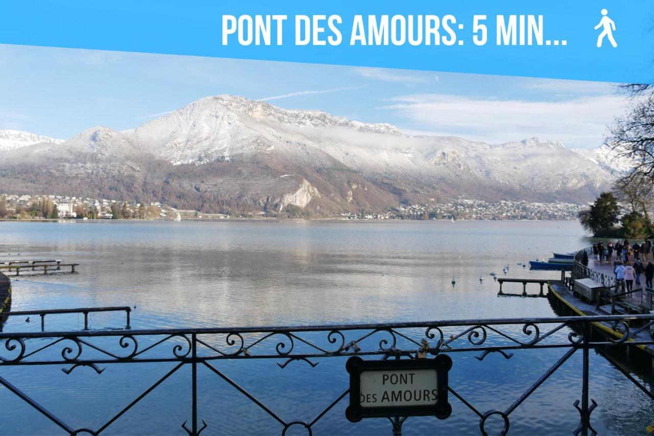 Le Carnot - Mycosyapart, Duplex Coeur De Ville Et Lac, Climatise Annecy Zewnętrze zdjęcie
