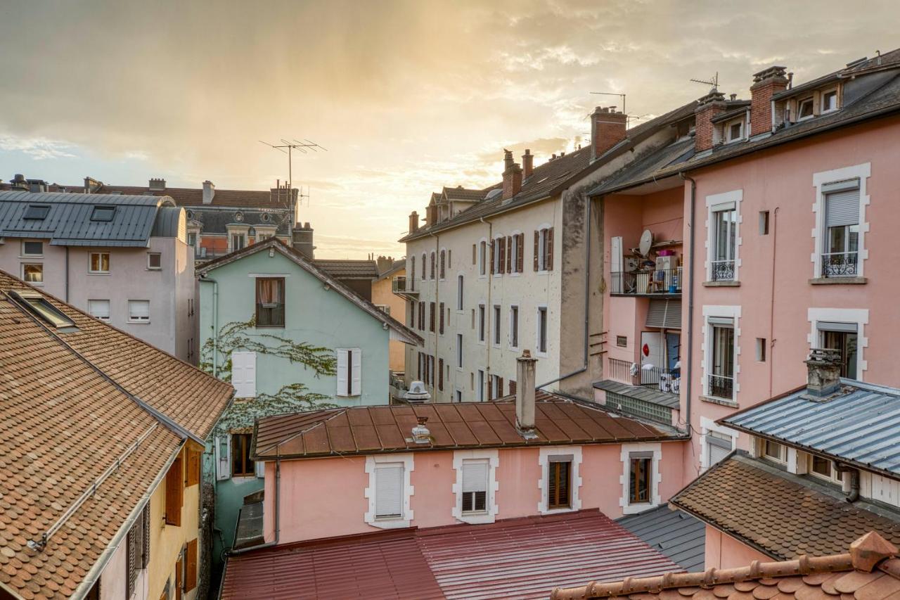 Le Carnot - Mycosyapart, Duplex Coeur De Ville Et Lac, Climatise Annecy Zewnętrze zdjęcie