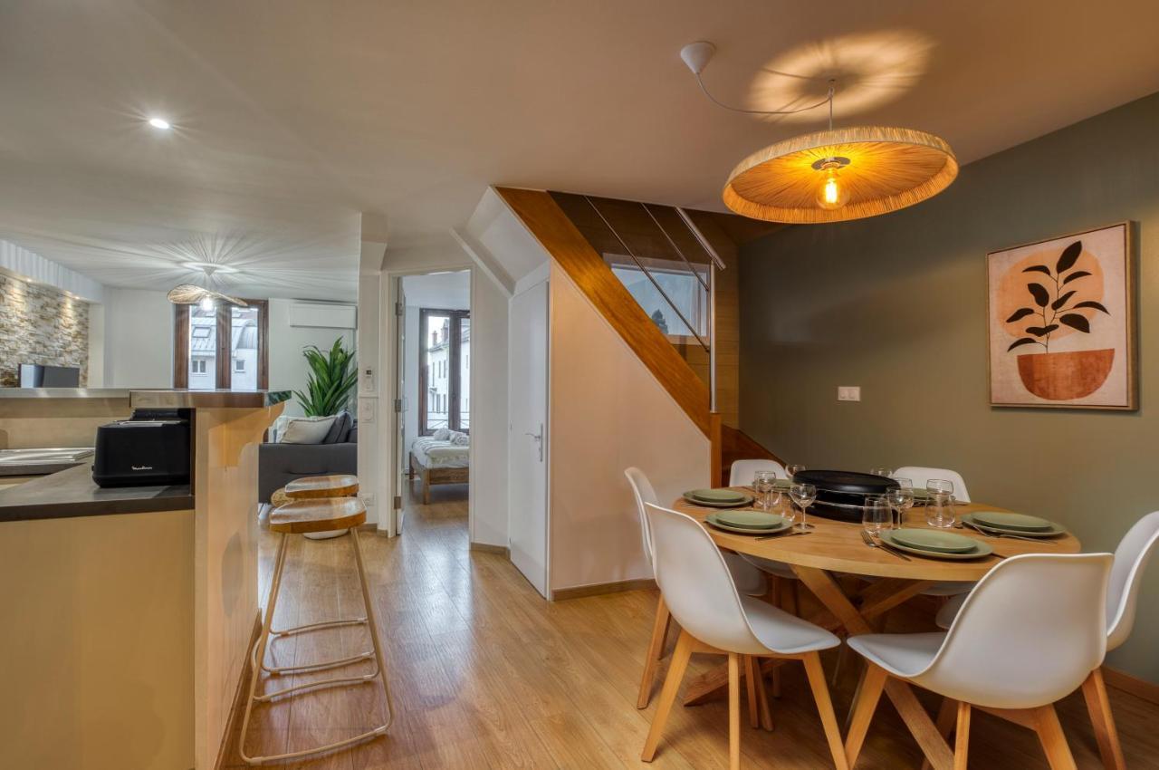 Le Carnot - Mycosyapart, Duplex Coeur De Ville Et Lac, Climatise Annecy Zewnętrze zdjęcie